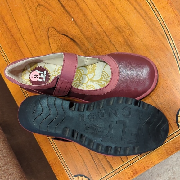 Fly London Mary Jane Wedge Shoes - Picture 5 of 5